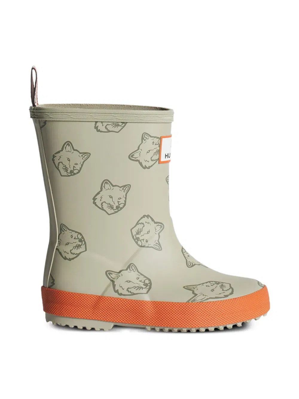 x Hunter Fox Heads rain boots