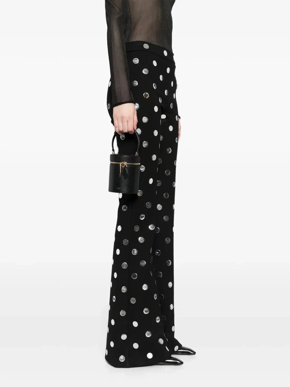 Shiny shoulder bag