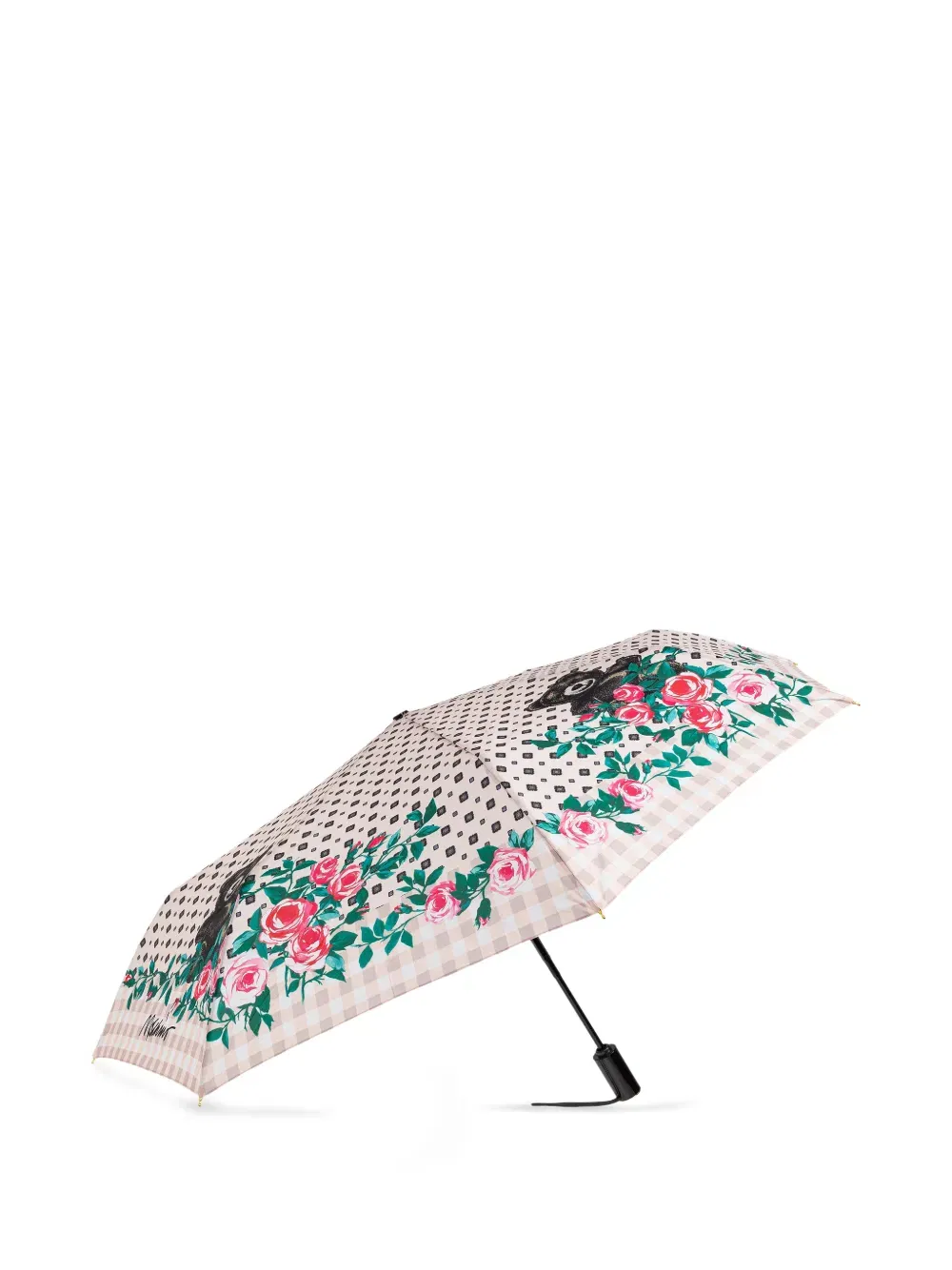 floral bear-print umbrella