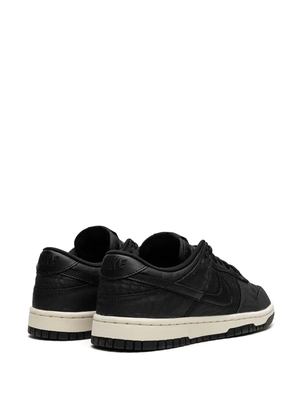 Dunk Low Retro PRM "Black Canvas" sneakers