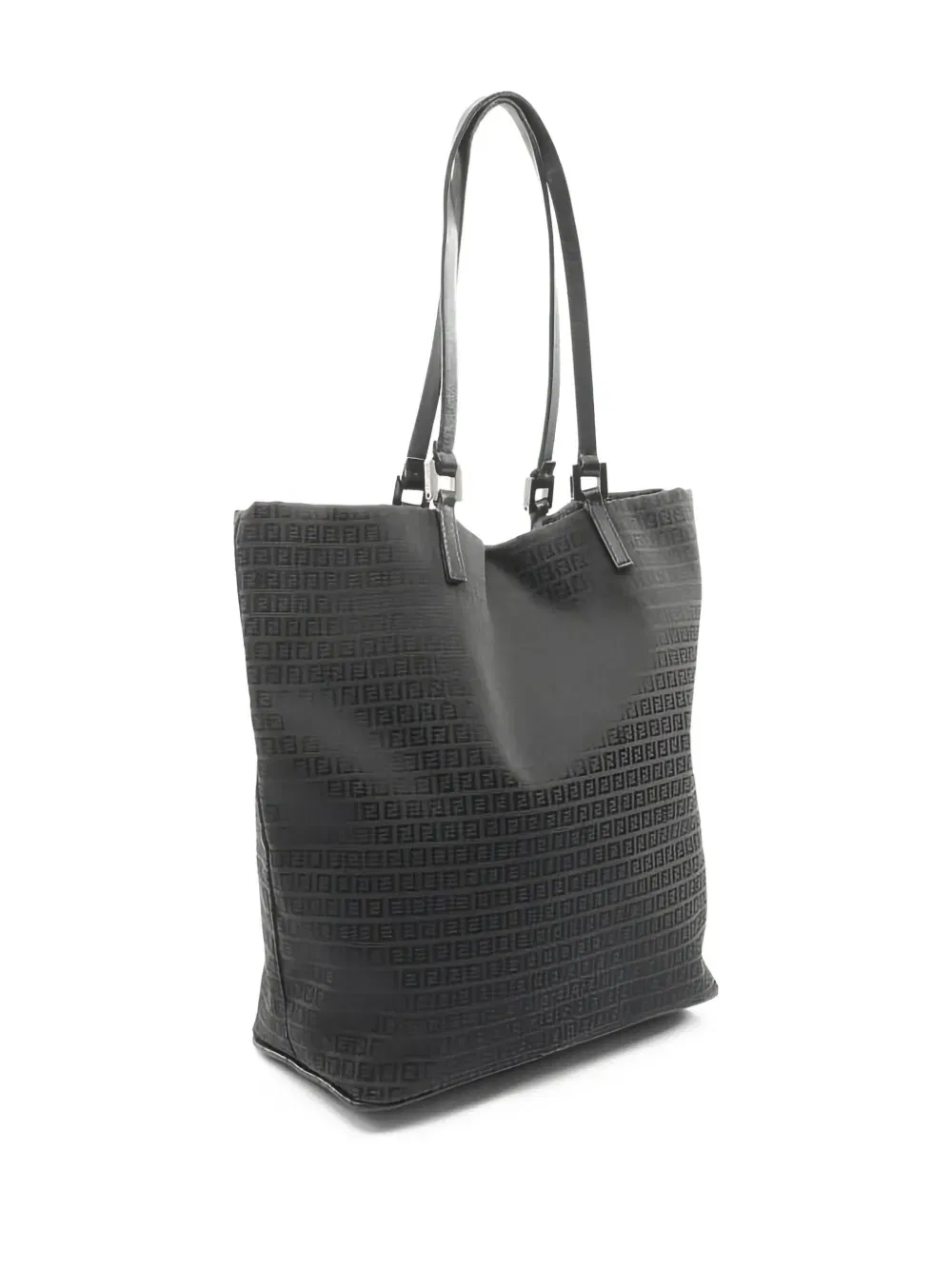 2000s Zucchino patterned leather shoulder bag