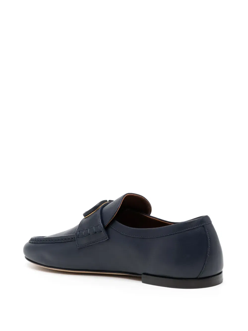VLogo Signature leather loafers