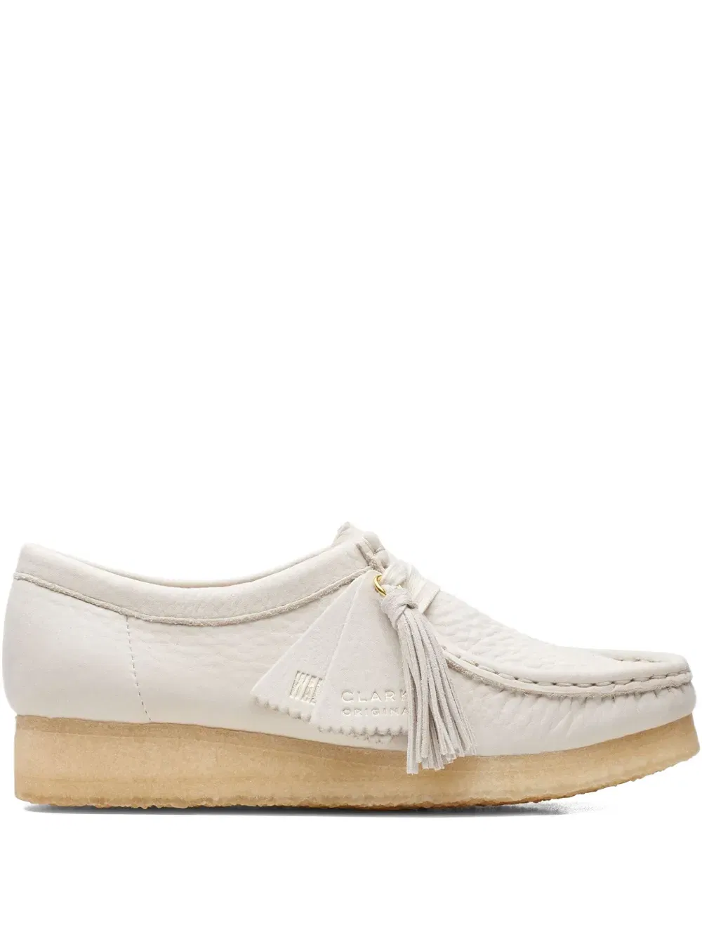 Wallabee White Nubuck loafers