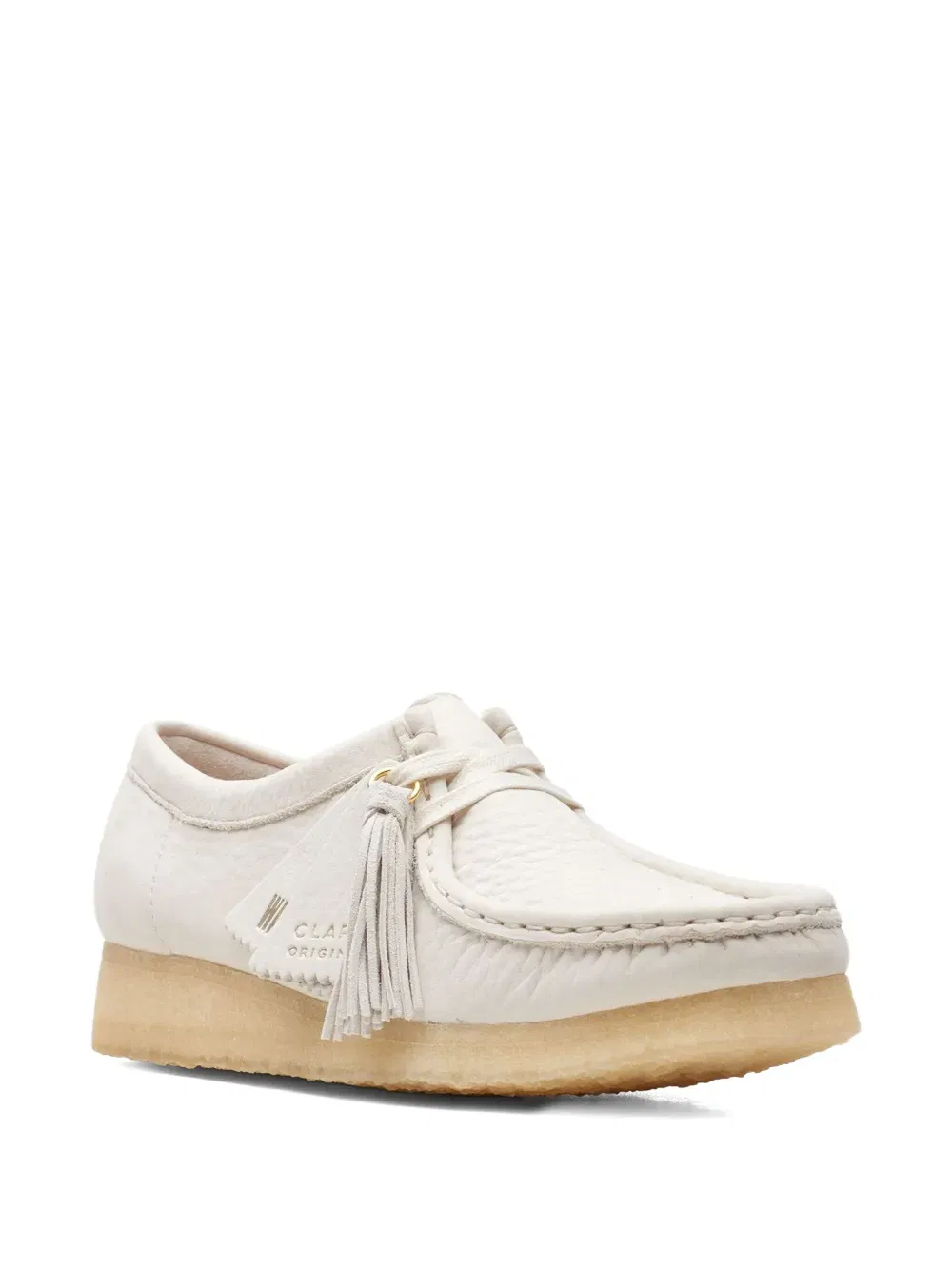 Wallabee White Nubuck loafers