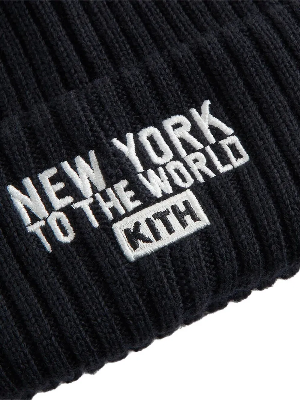 New Era New York Rangers ribbed patch beanie