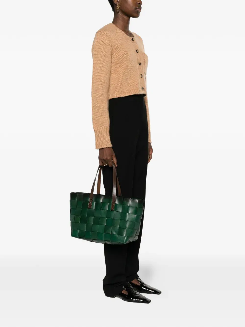woven shoulder bag