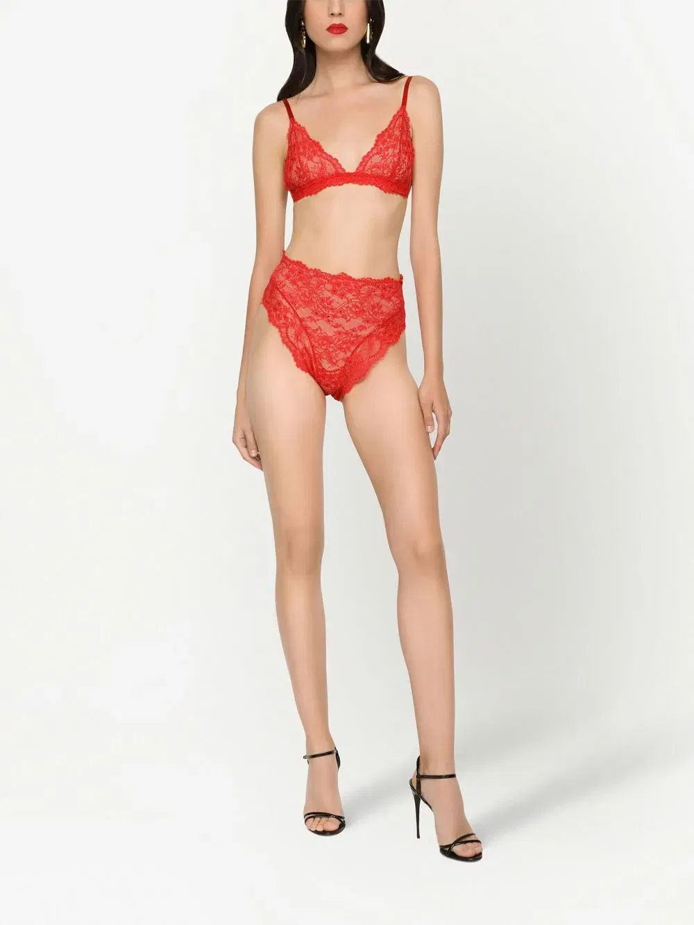 chantilly-lace triangle bra