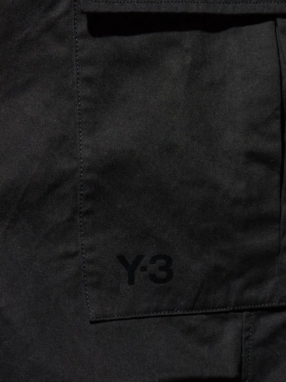 drawstring cargo-pocket trousers