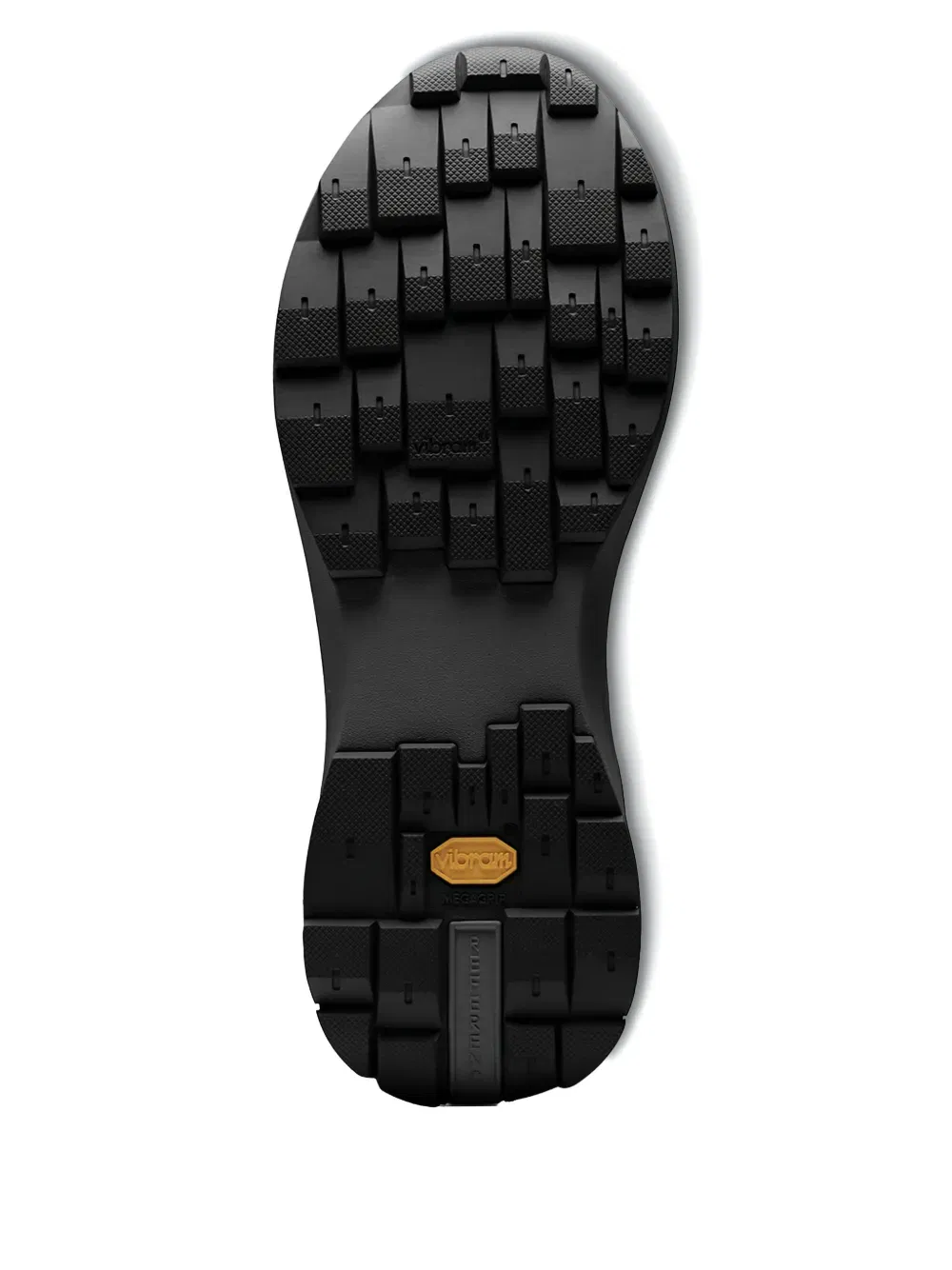 round toe logo derbi shoes