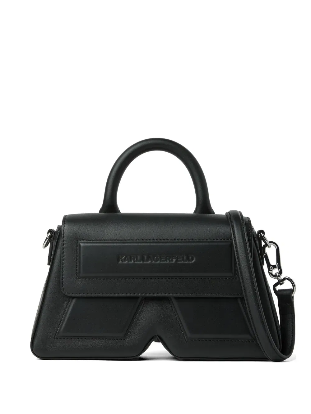 Ikon/K leather tote bag