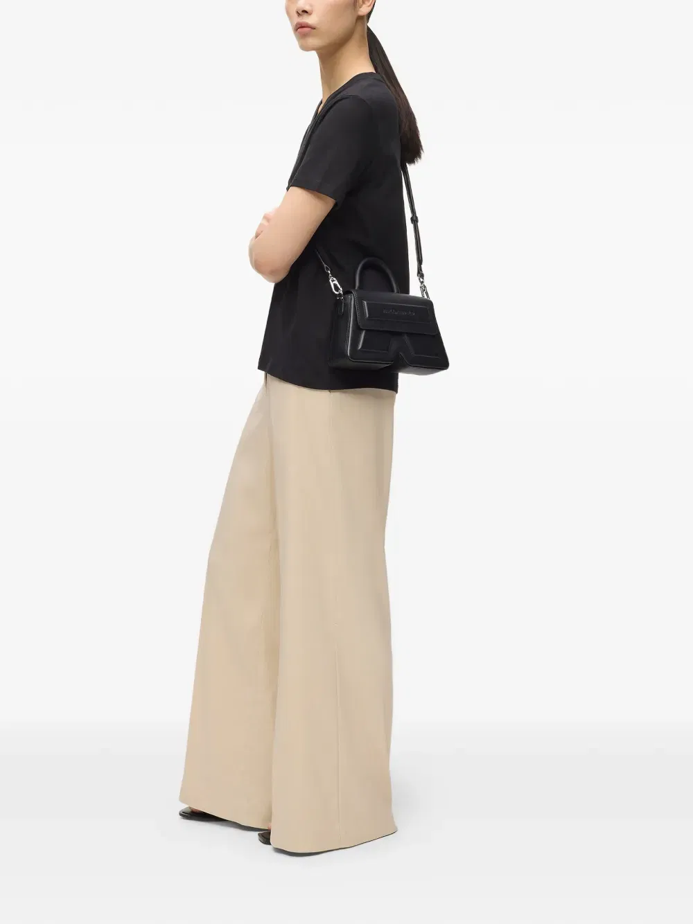 Ikon/K leather tote bag