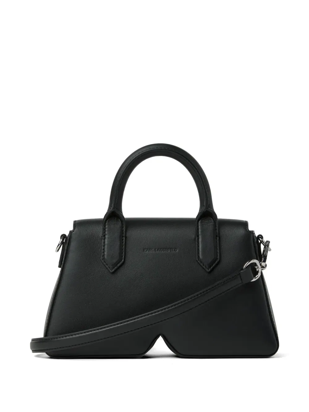 Ikon/K leather tote bag
