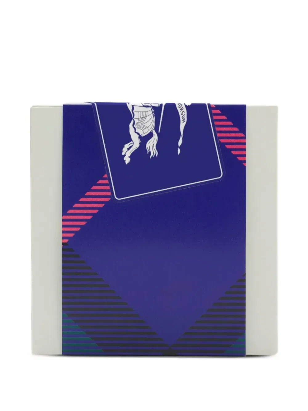 equestrian knight design small candle
