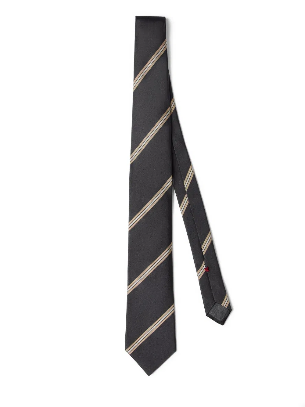 striped silk tie