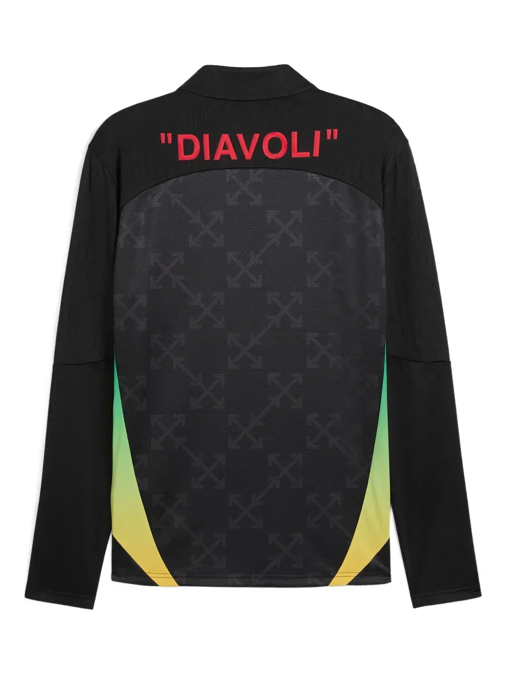 AC MILAN x OFF-WHITE Pre-match sweatshirt