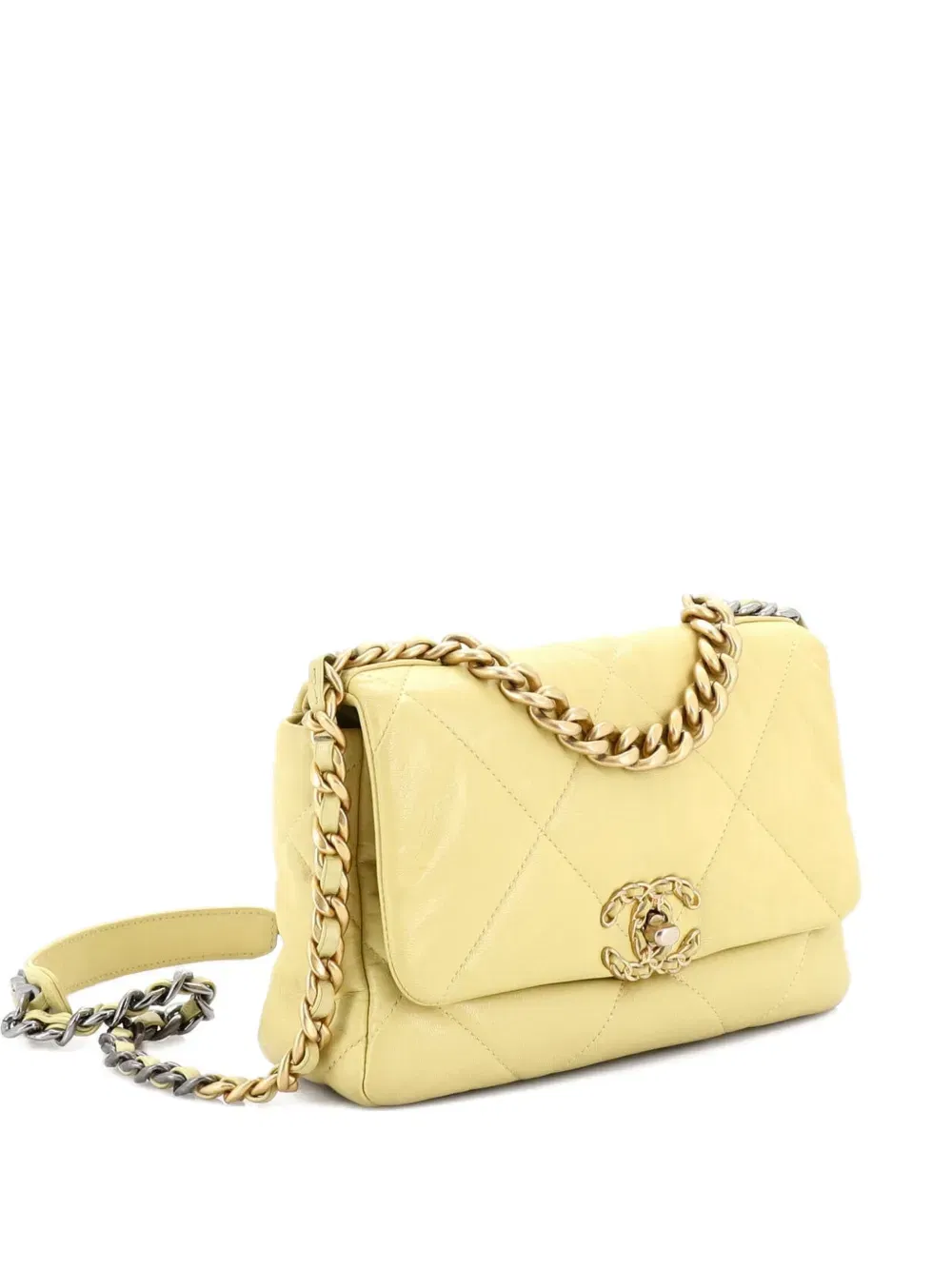 19 Flap Bag Quilted Leather Medium crossbody bag