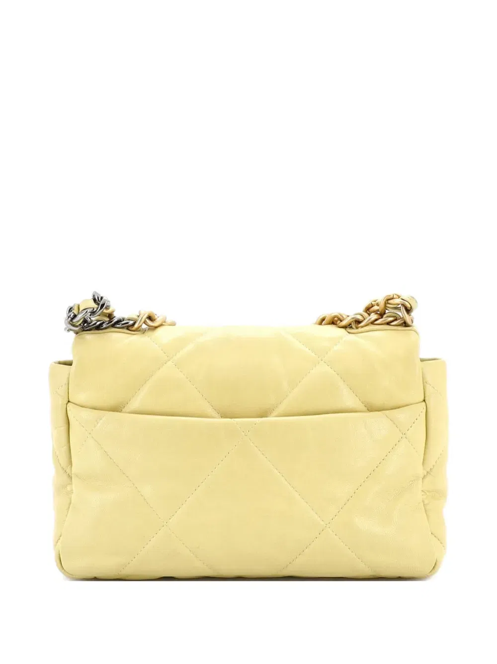 19 Flap Bag Quilted Leather Medium crossbody bag