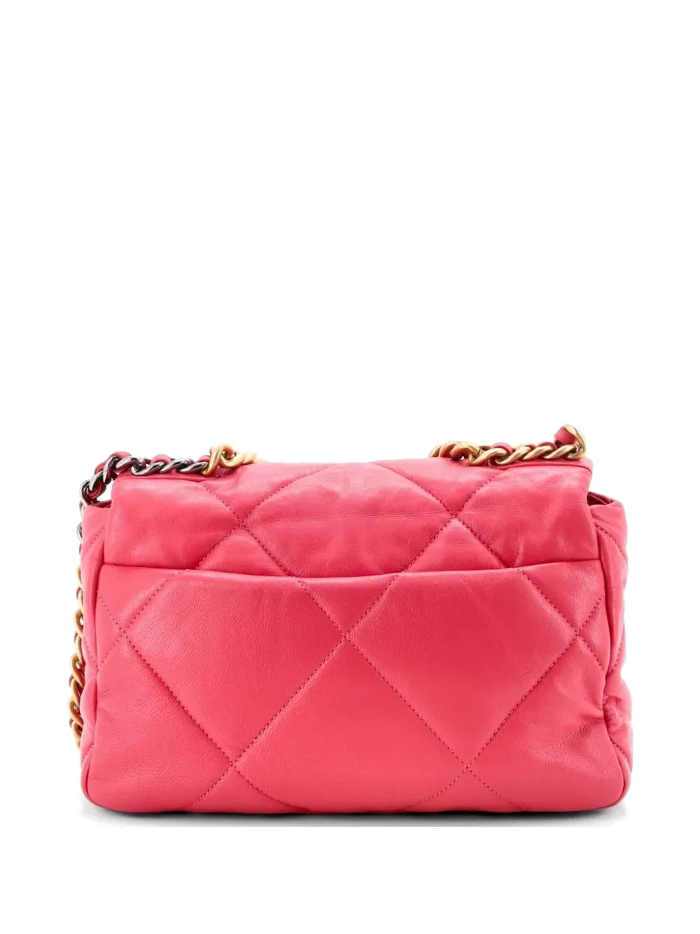 19 Flap Bag Quilted Leather Medium crossbody bag