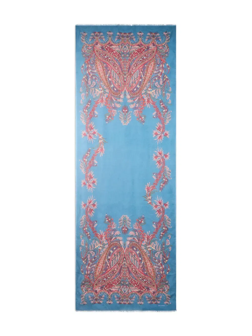 paisley-print scarf