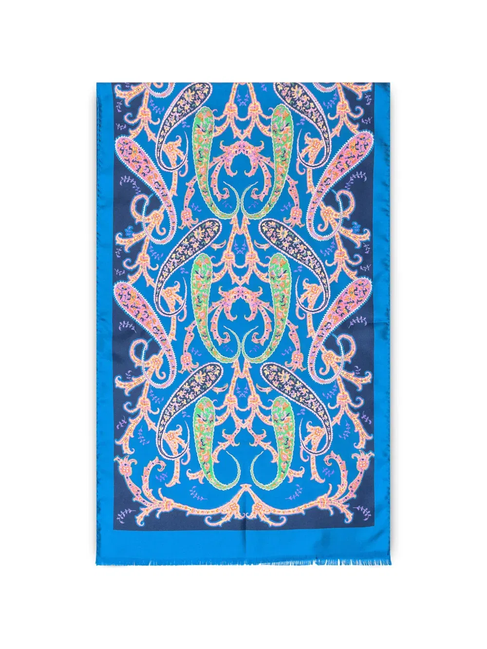 paisley-print scarf