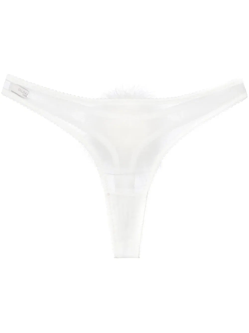 Diana georgette pompom thong