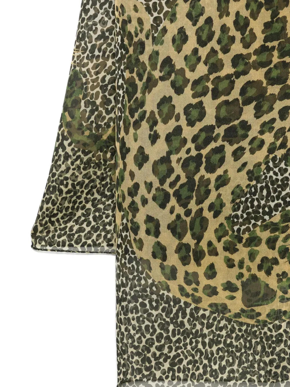 leopard-print scarf