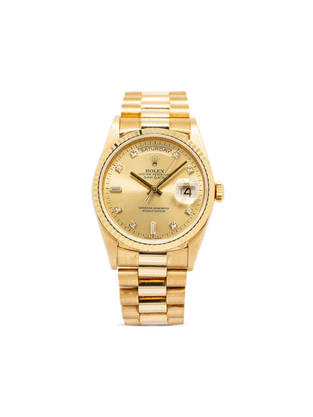 18K yellow gold Day-Date - 36 mm