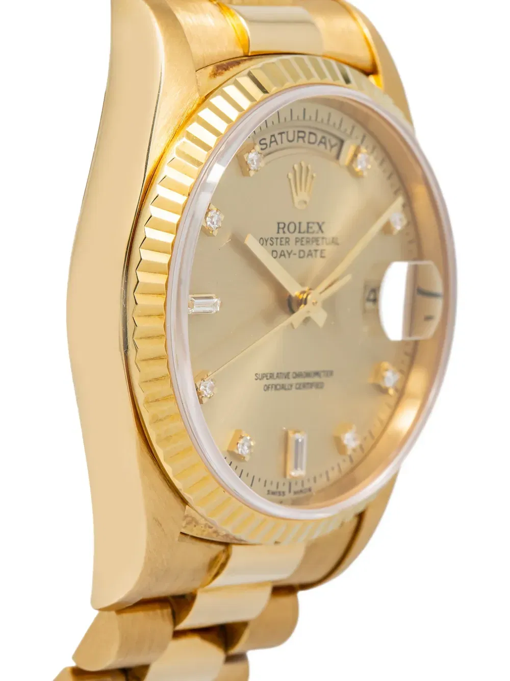 18K yellow gold Day-Date - 36 mm