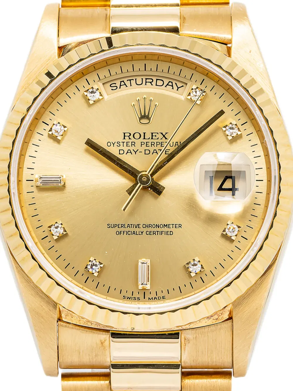 18K yellow gold Day-Date - 36 mm