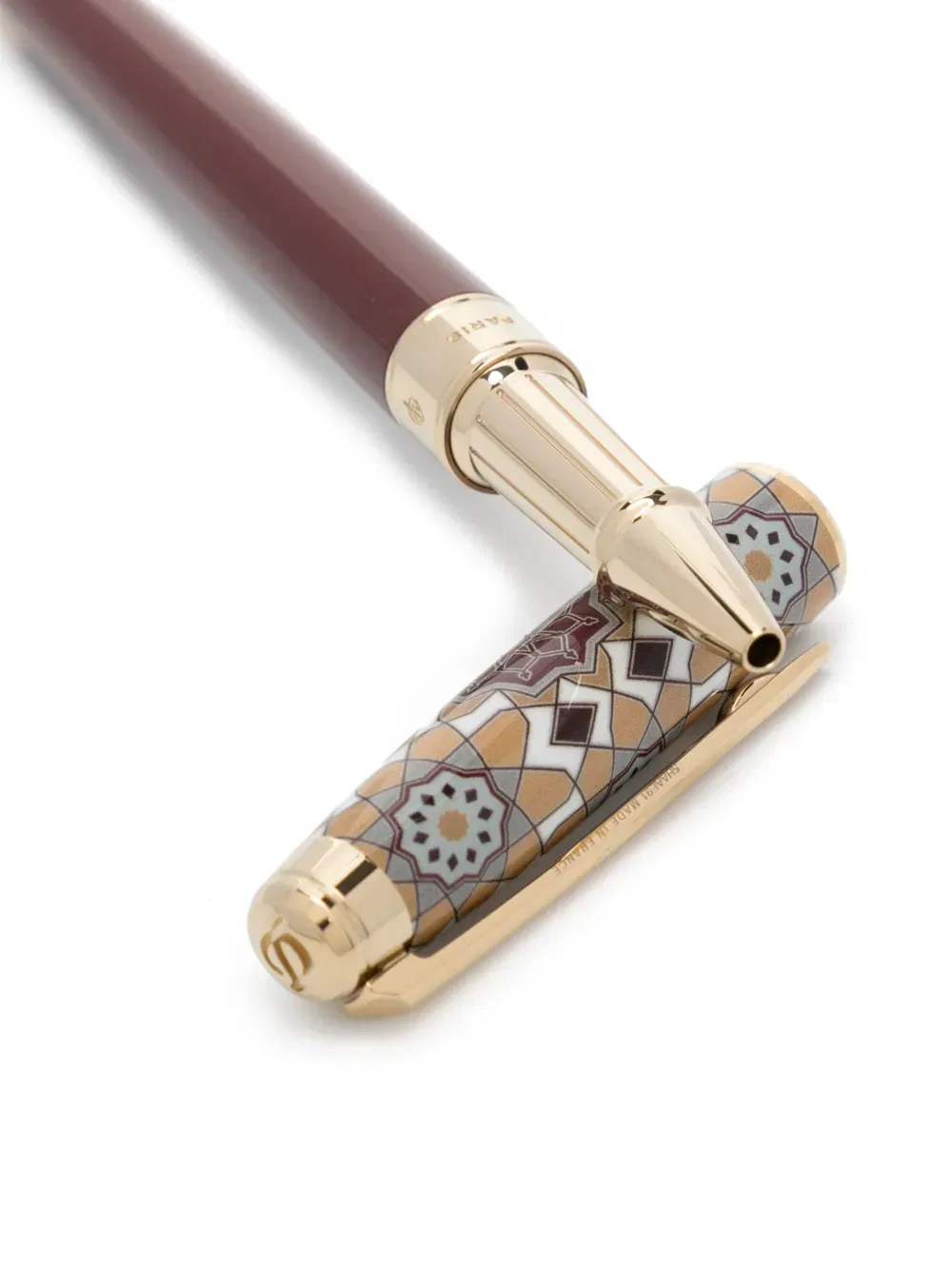 patterned rollerball pen
