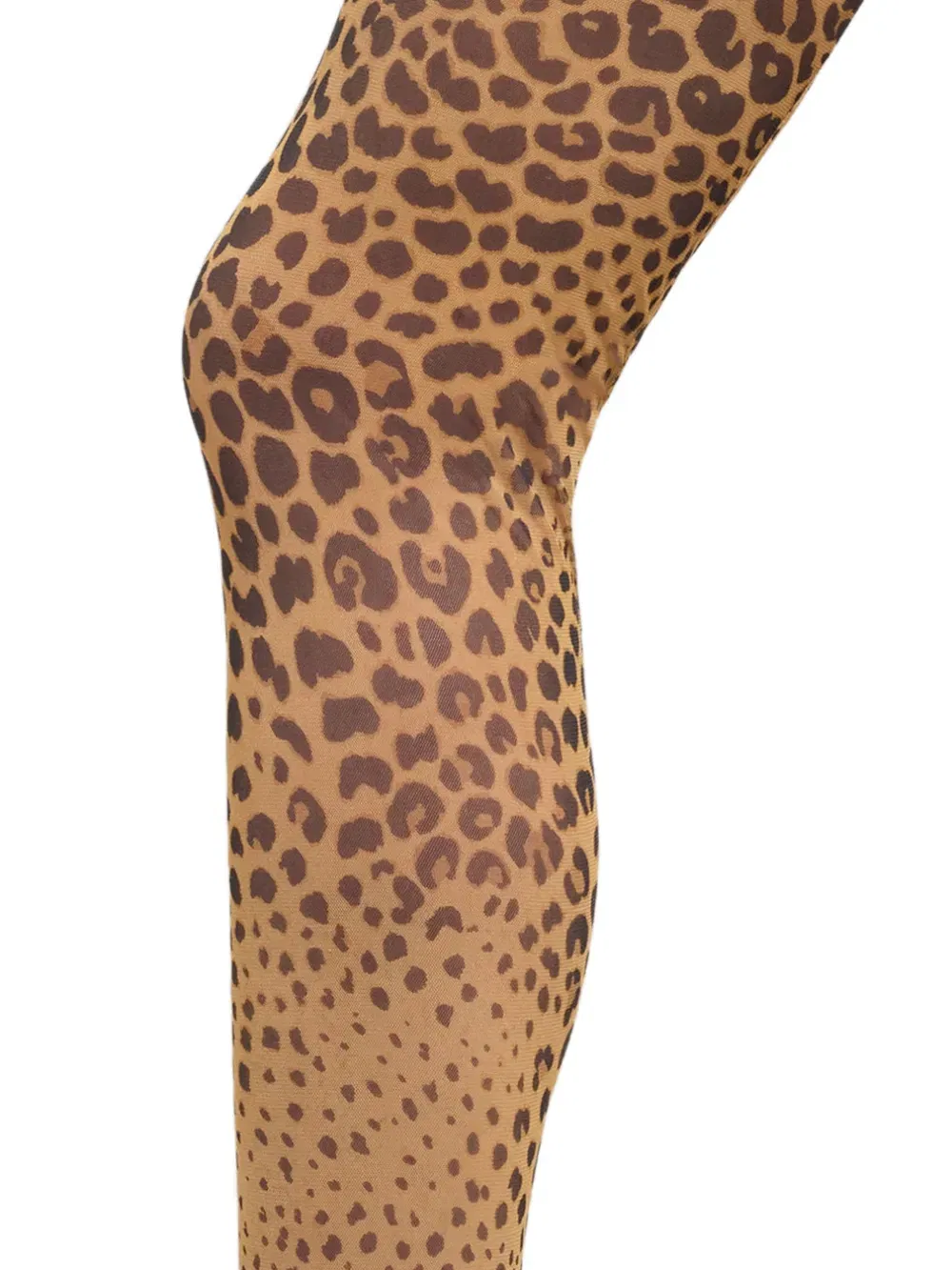 animal-patterned tights