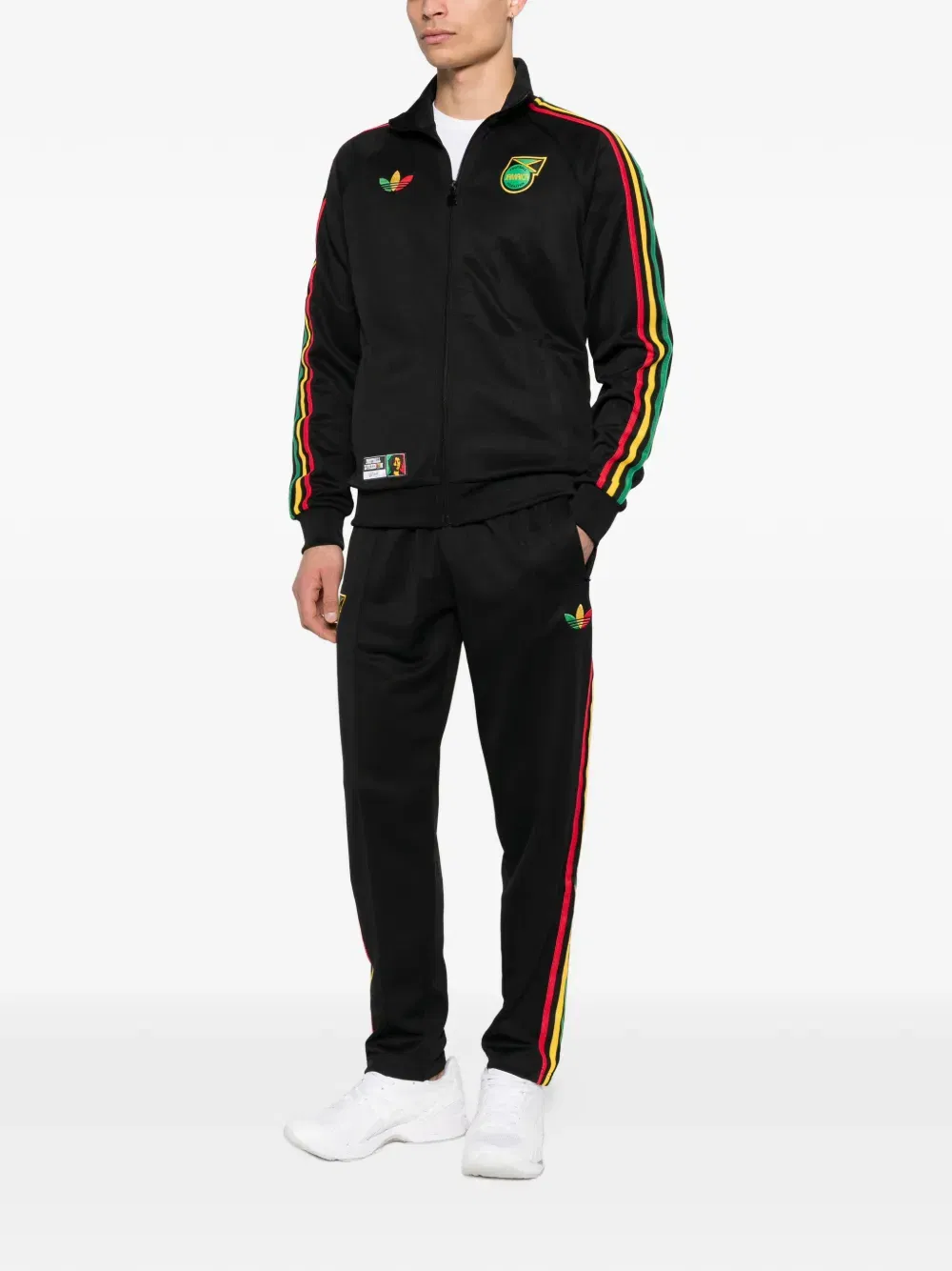 x Jamaica x Bob Marley Originals stripe logo track pants