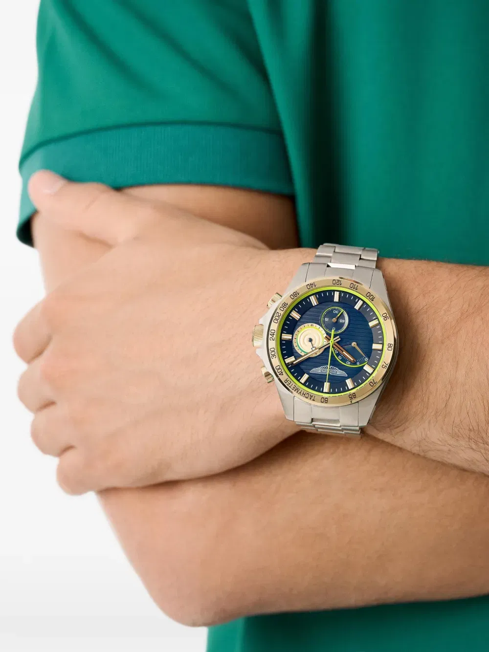Two Tone 44mm Watch