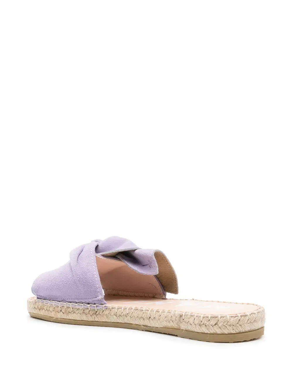 suede twisted espadrilles