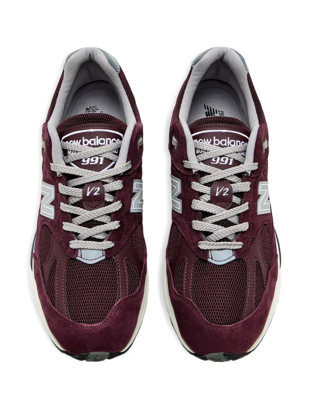 Made in UK 991v2 suede sneakers