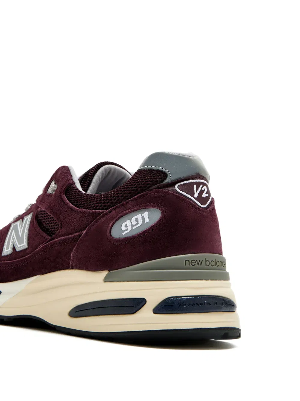 Made in UK 991v2 suede sneakers