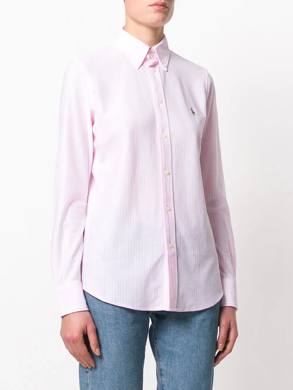 striped Oxford shirt