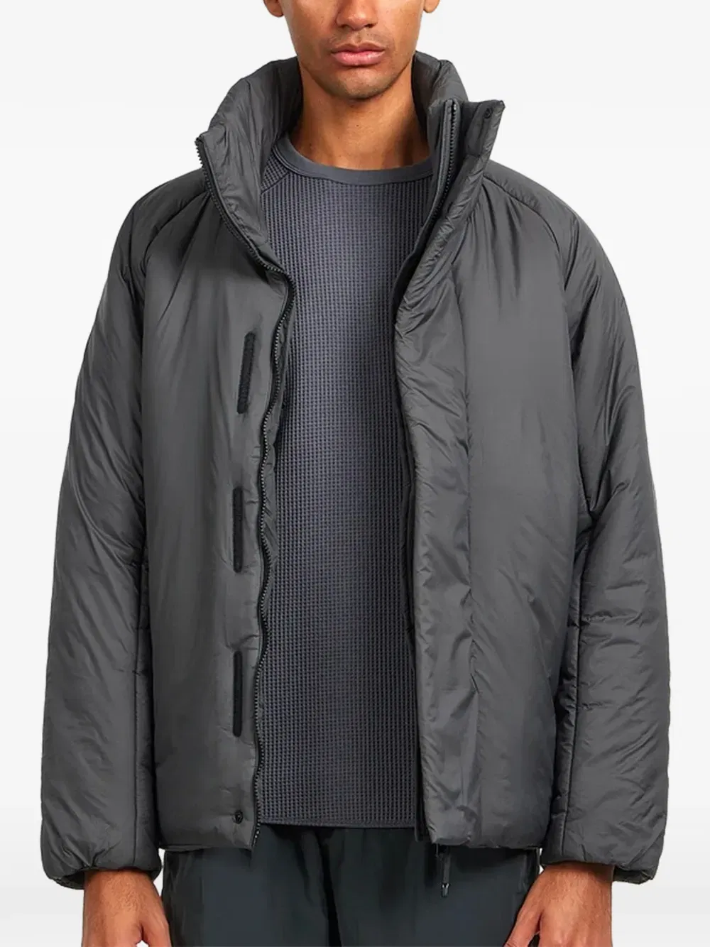 padded high-neck jacket