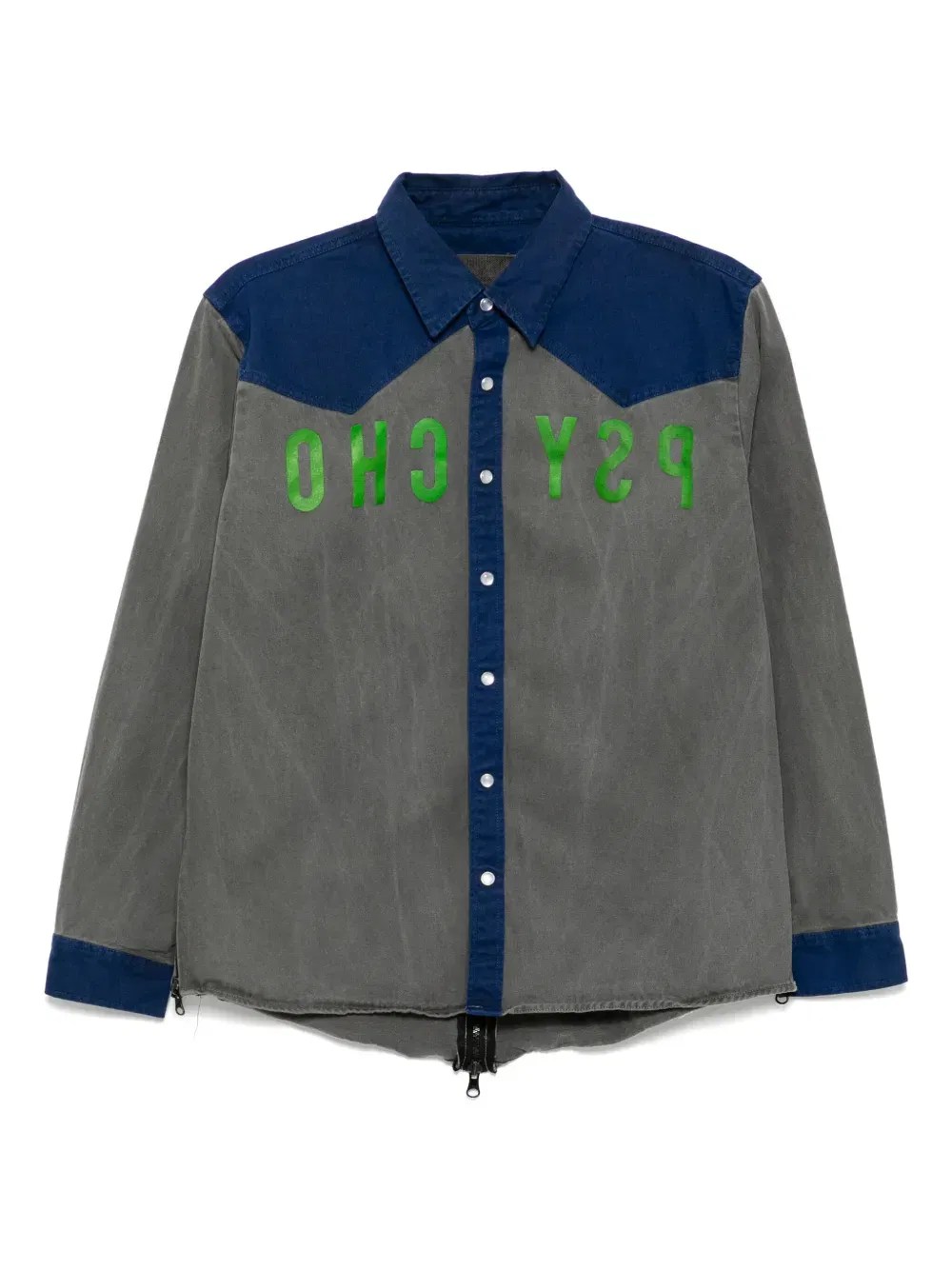 logo-printed shirt