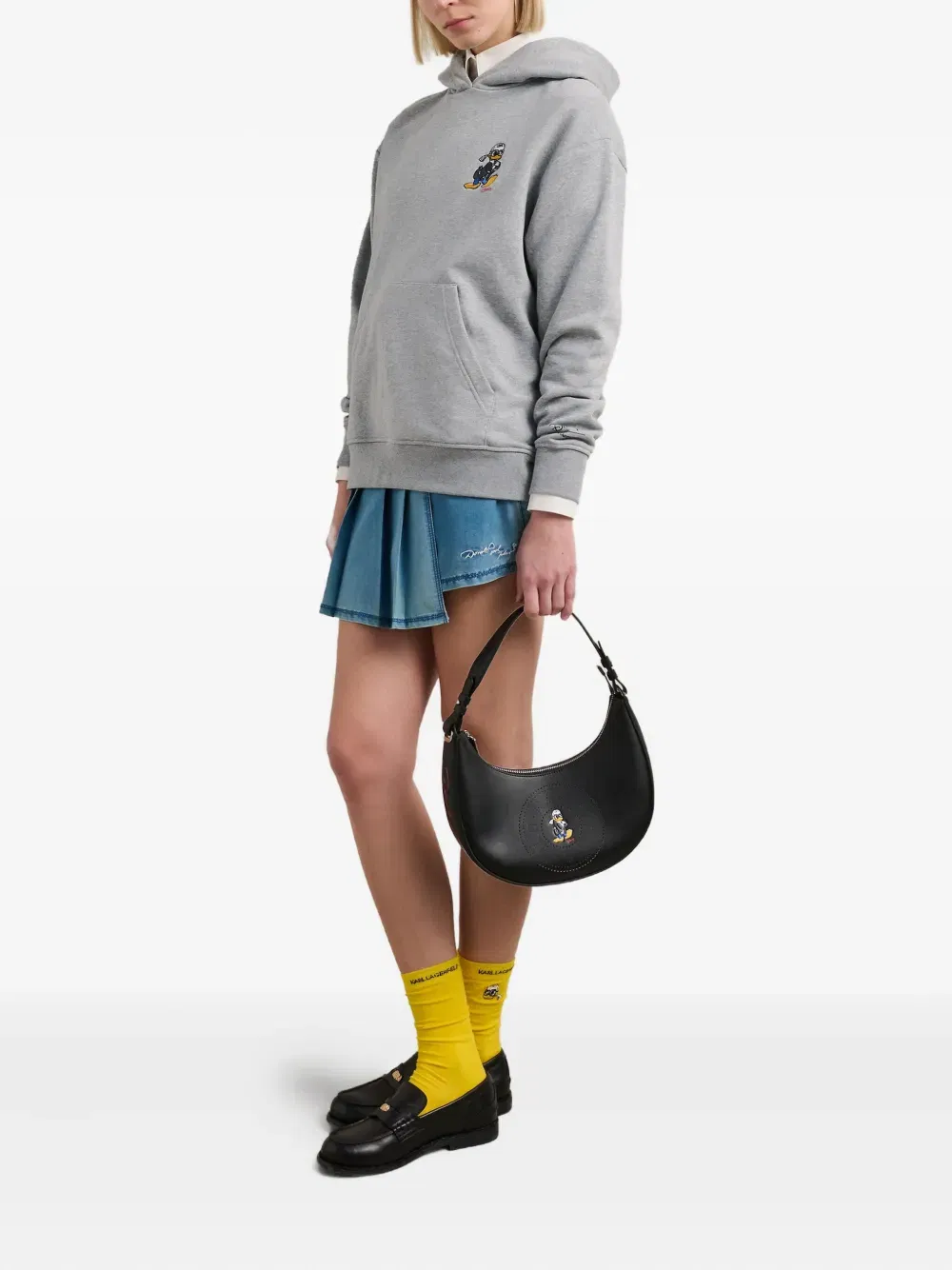 x Disney cotton-blend Hoodie
