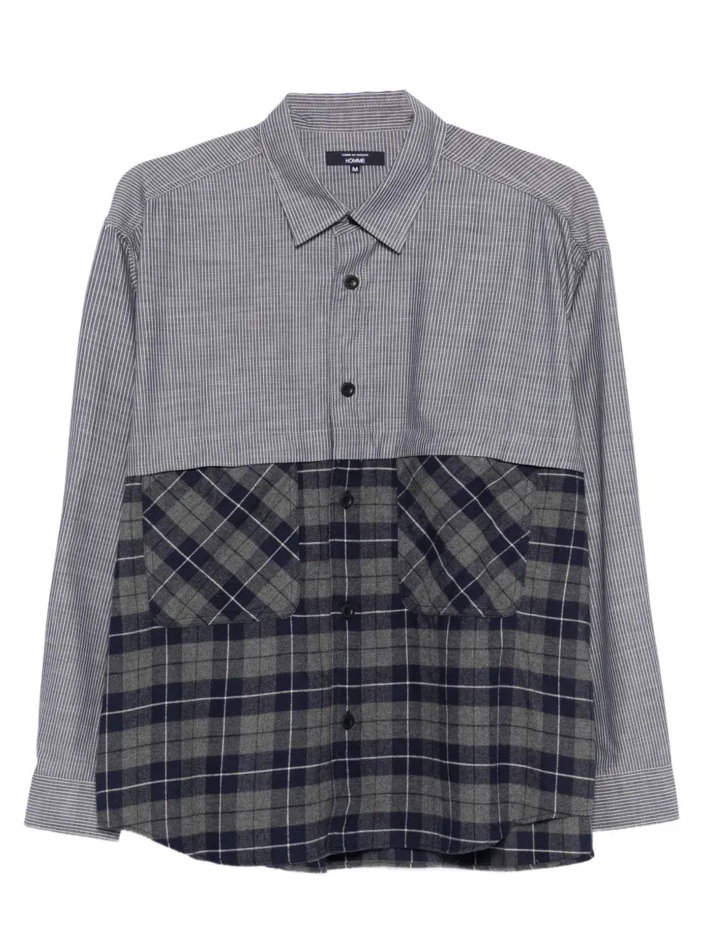 striped plaid shirt