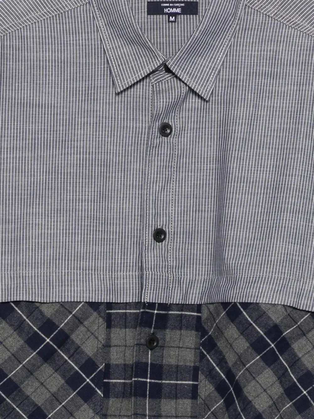 striped plaid shirt
