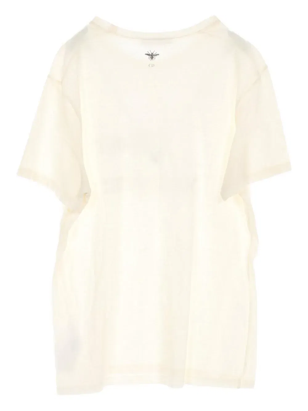 2010s bee-motif crew-neck T-Shirt