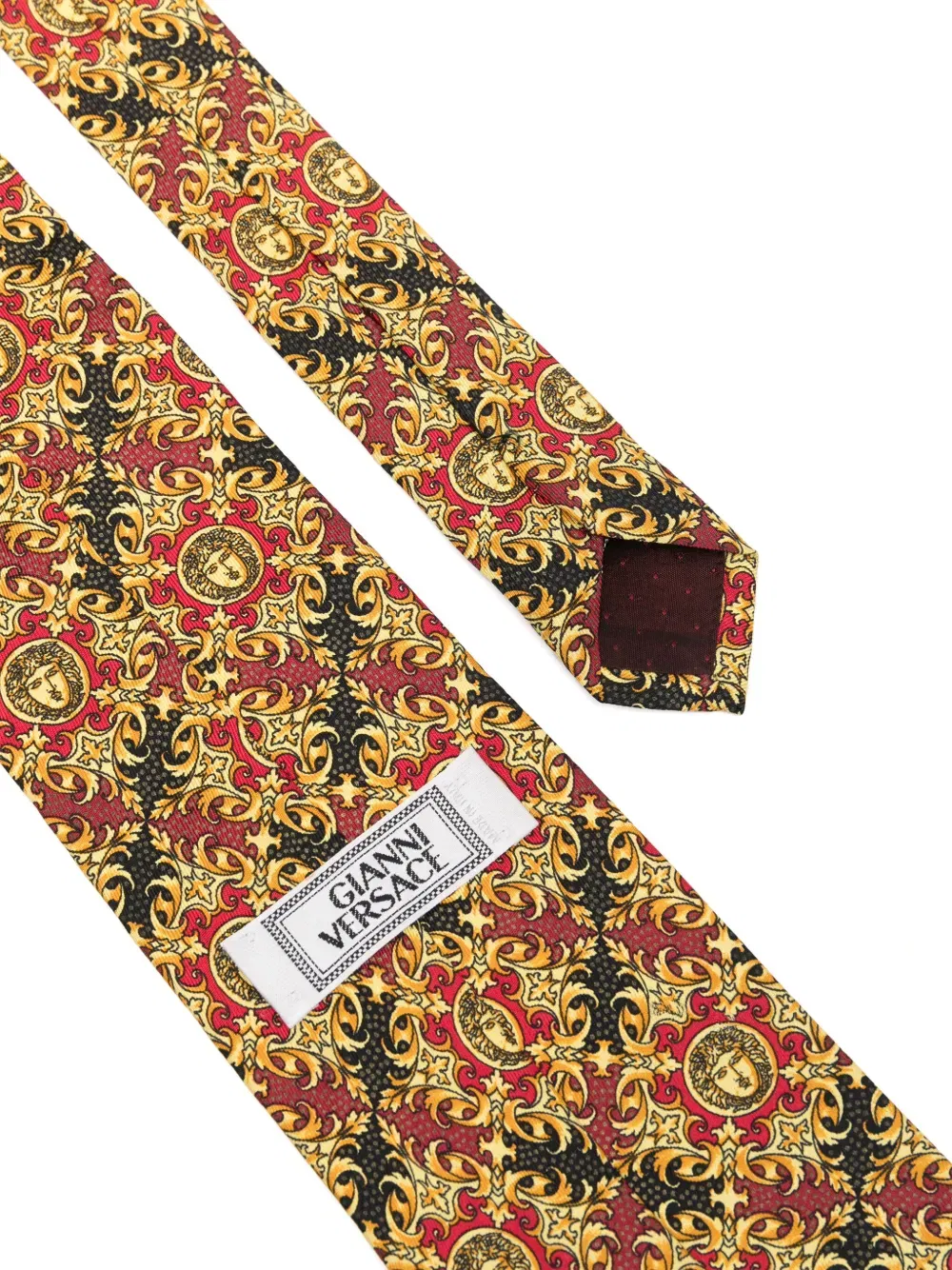 1990s silk tie