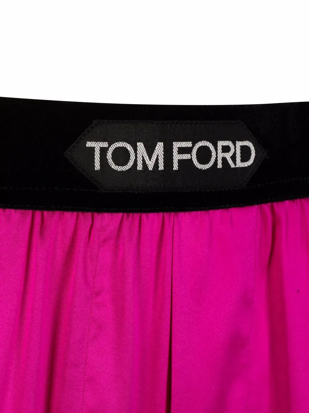 logo-waist slip-on trousers