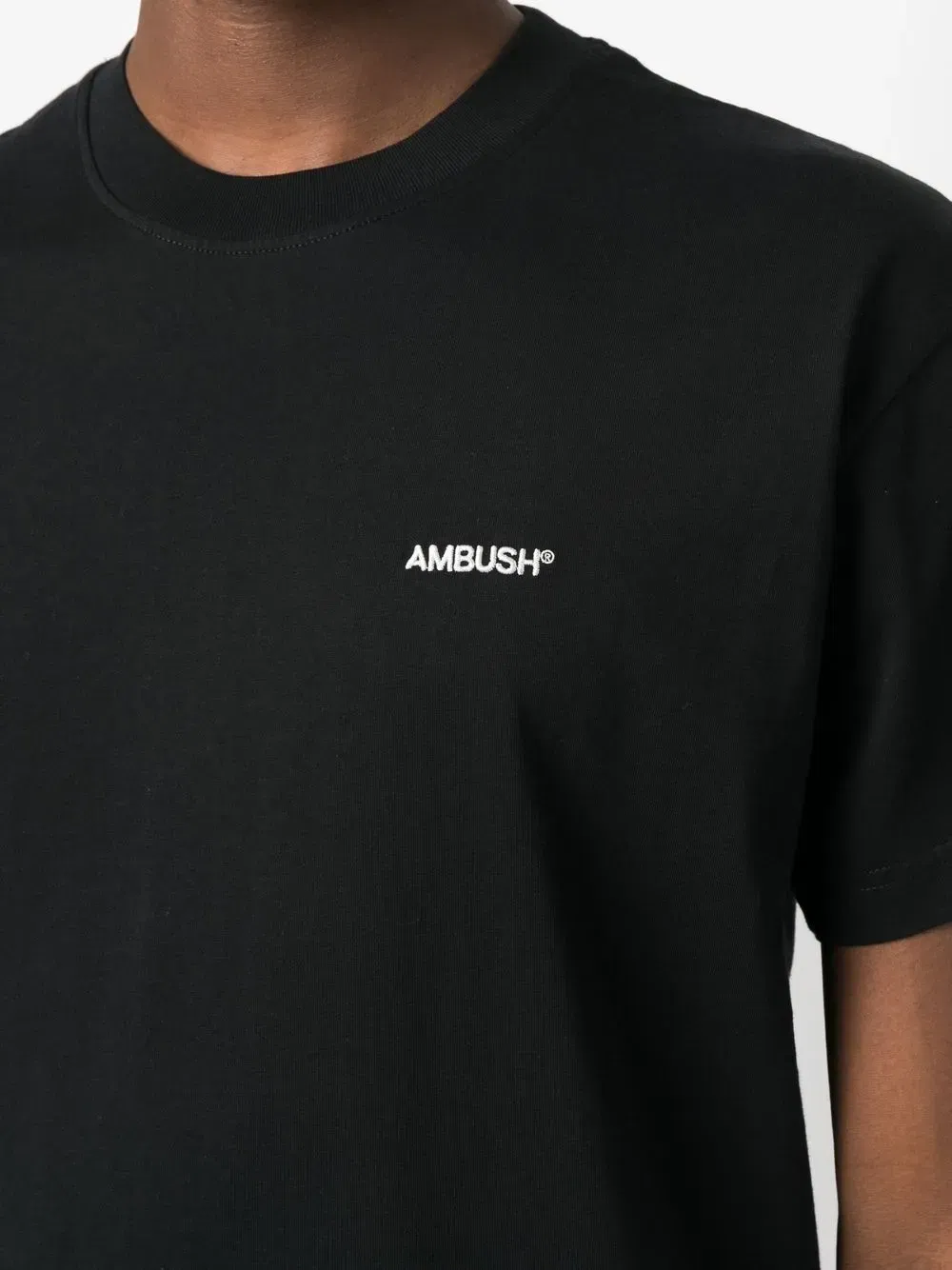 logo-embroidered T-Shirt set (set of three)