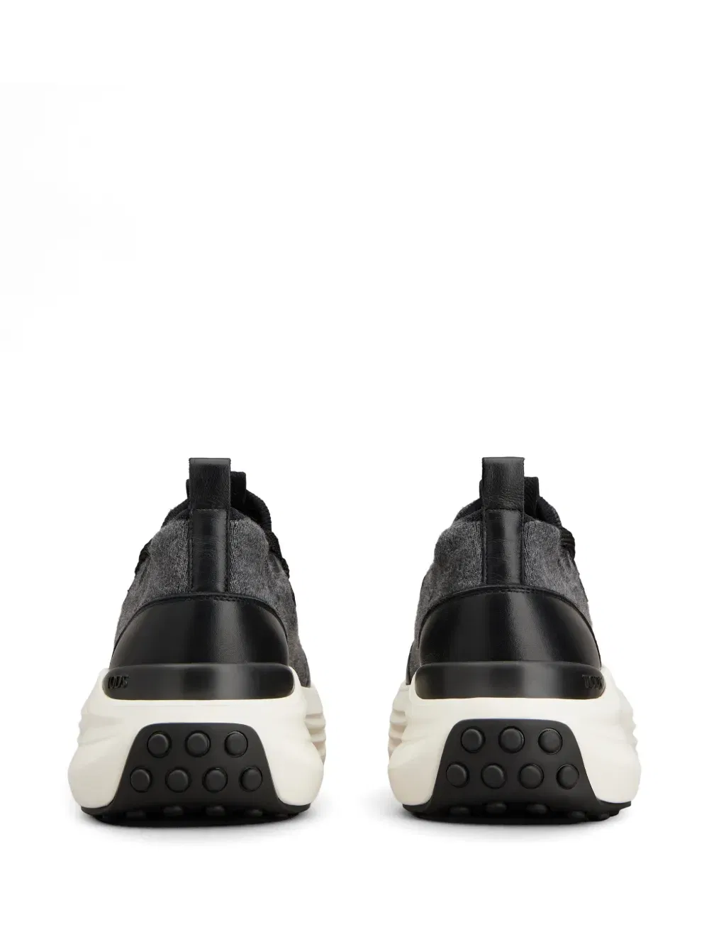 lace-up fastening panelled sneakers