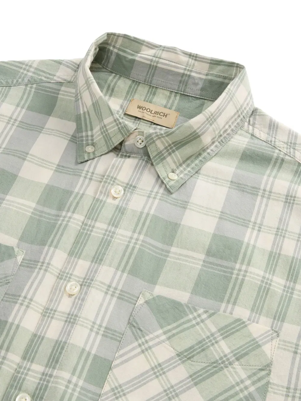 Madras-checked shirt