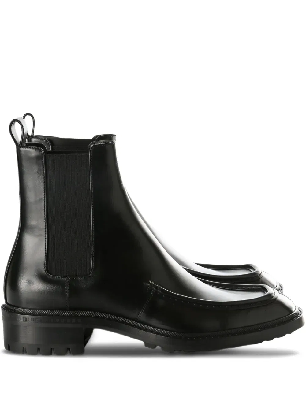 25mm Joe pull-tab square-toe Chelsea boots