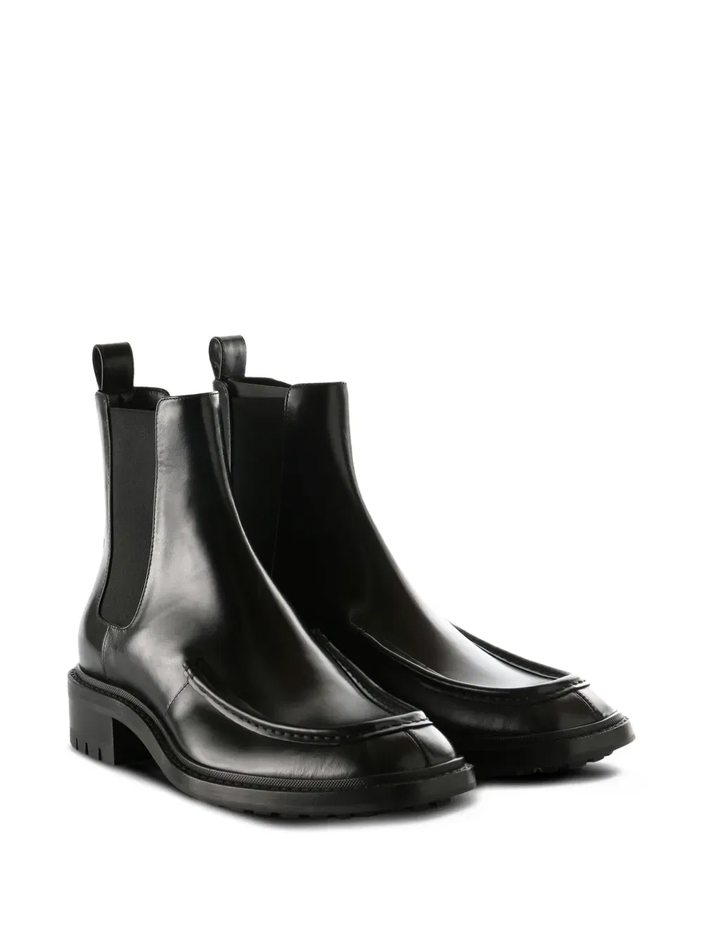25mm Joe pull-tab square-toe Chelsea boots